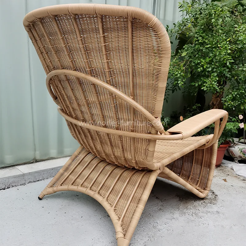 Modern Simple Waterproof Outdoor Rattan Chair