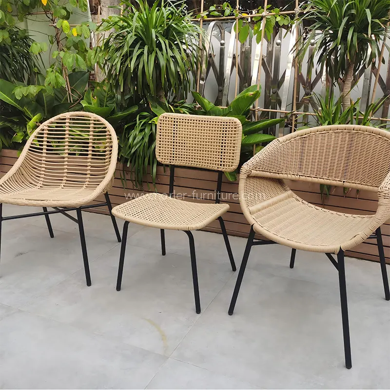 Ghế ban công nhôm ngoài trời sang trọng