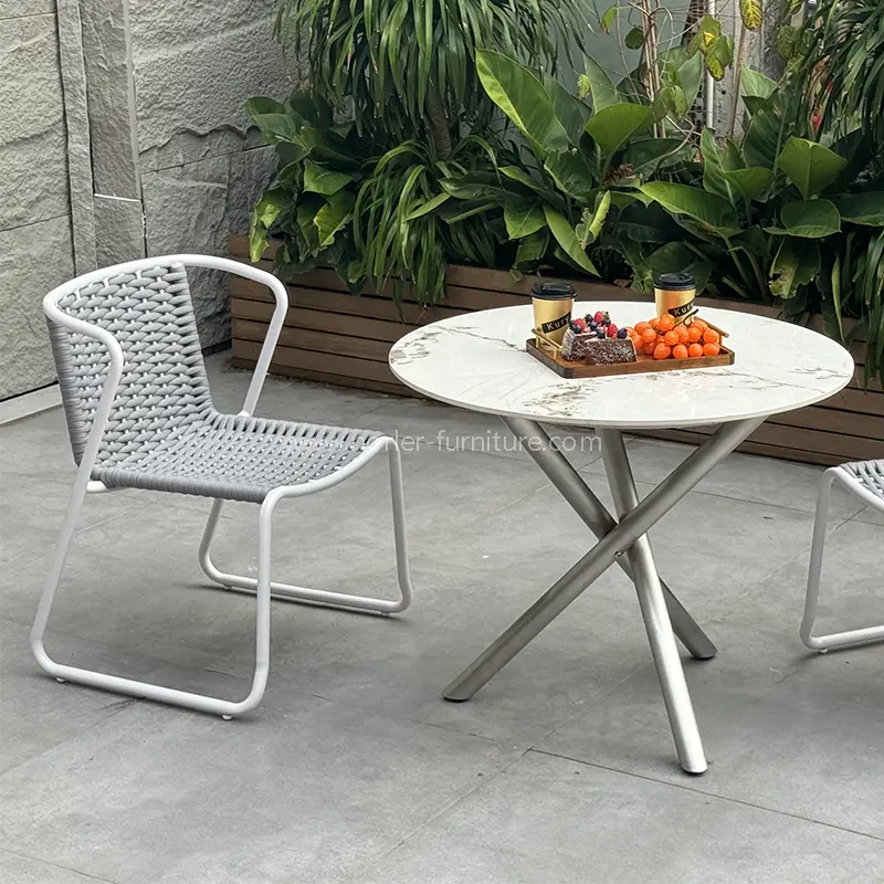 Bộ nhôm ngoài trời dệt ban công không thấm nước