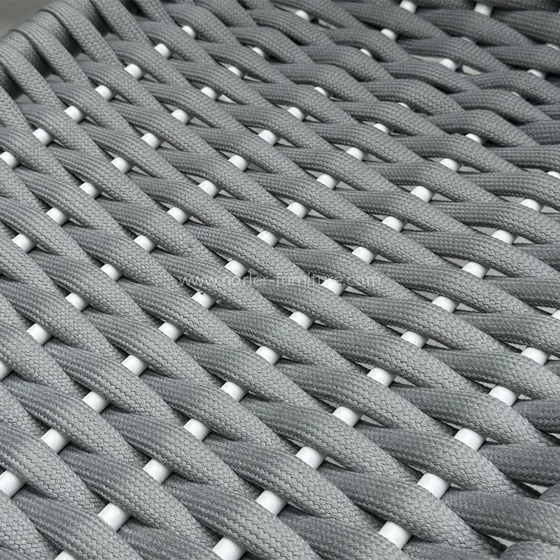 Bộ nhôm ngoài trời dệt ban công không thấm nước