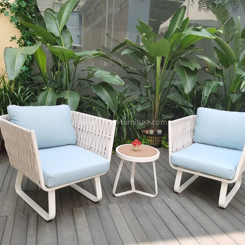 Bàn và ghế ngoài trời đặt hợp kim nhôm