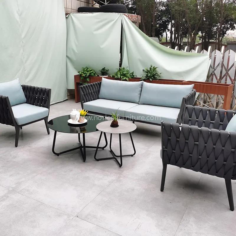 Sofa dây thừng ngoài trời thoáng khí